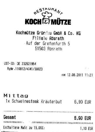 mhag Hffner Kochmtze Restaurant